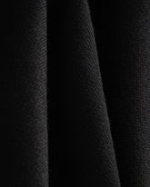 Cotton-Simple Black Letter Print Men's Loose Oversized Hoodie